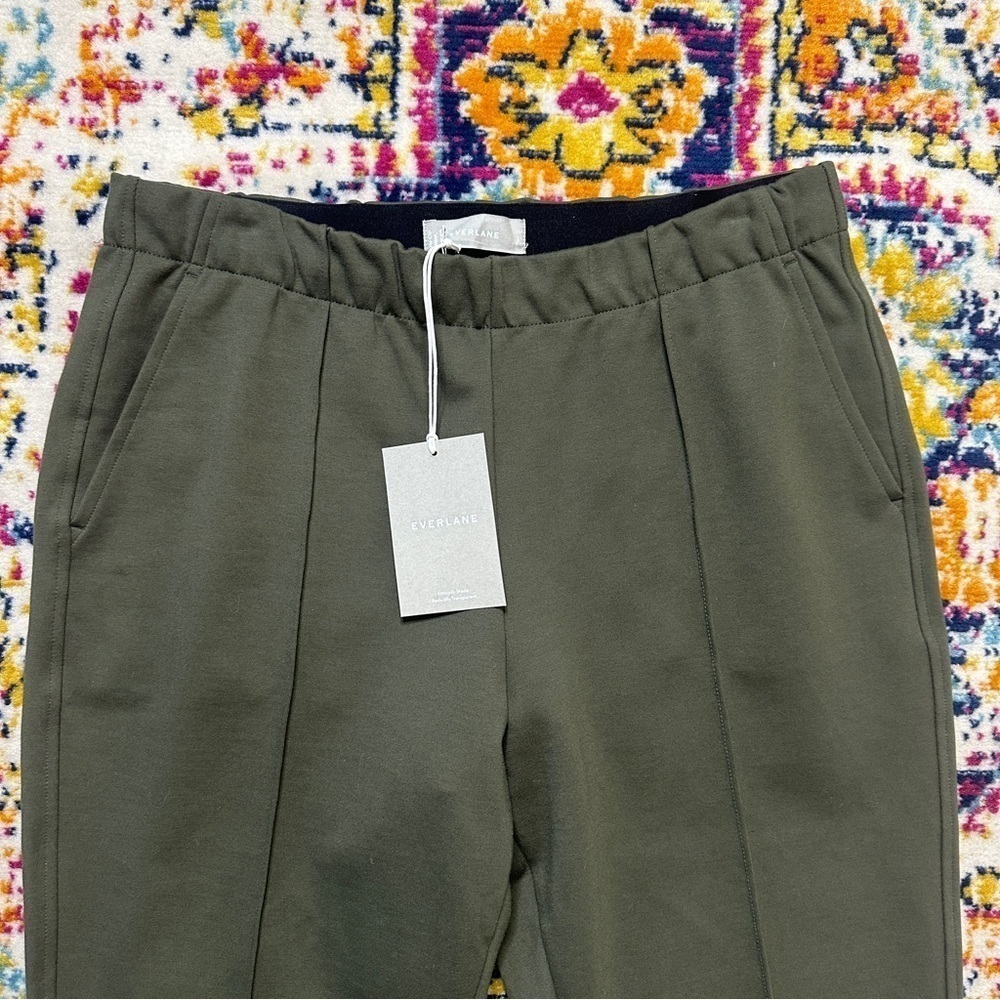 Everlane The Dream Pants Womens Size L Pull On Knit Pockets Office Minimalist - Picture 3 of 6